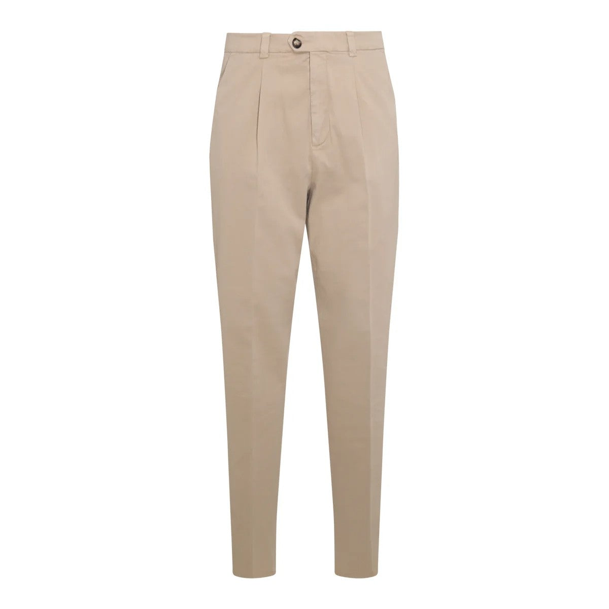 Brunello Cucinelli Braune Baumwoll-Freizeithose