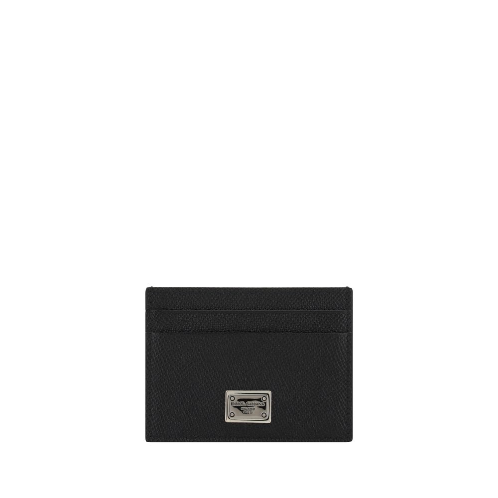 Dolce & Gabbana Black Calfskin Bos Taurus Wallet-1