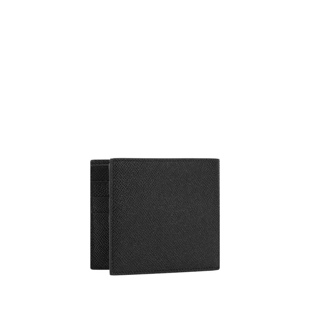 Dolce & Gabbana Black Calfskin Bos Taurus Wallet-4