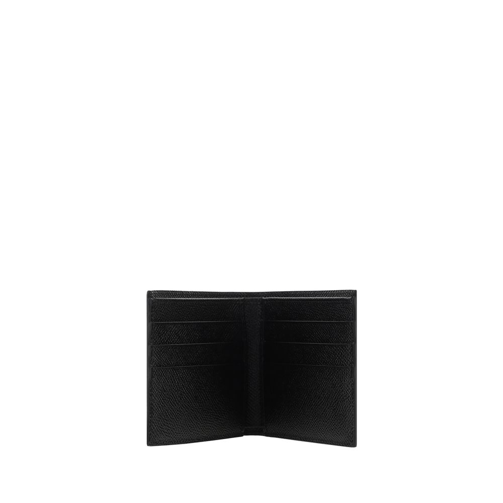Dolce & Gabbana Black Calfskin Bos Taurus Wallet-5