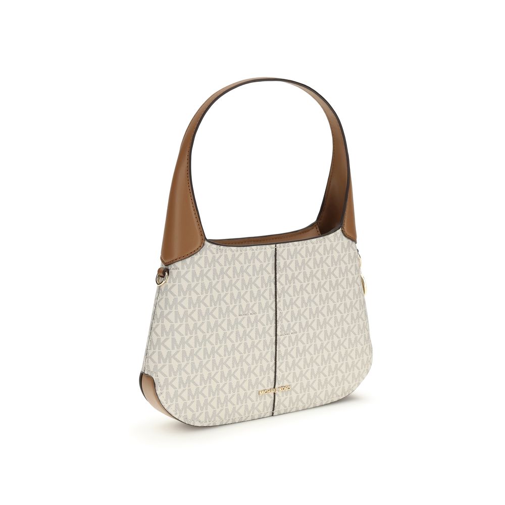 Michael Kors Beige Cotton Shoulder Bag-2