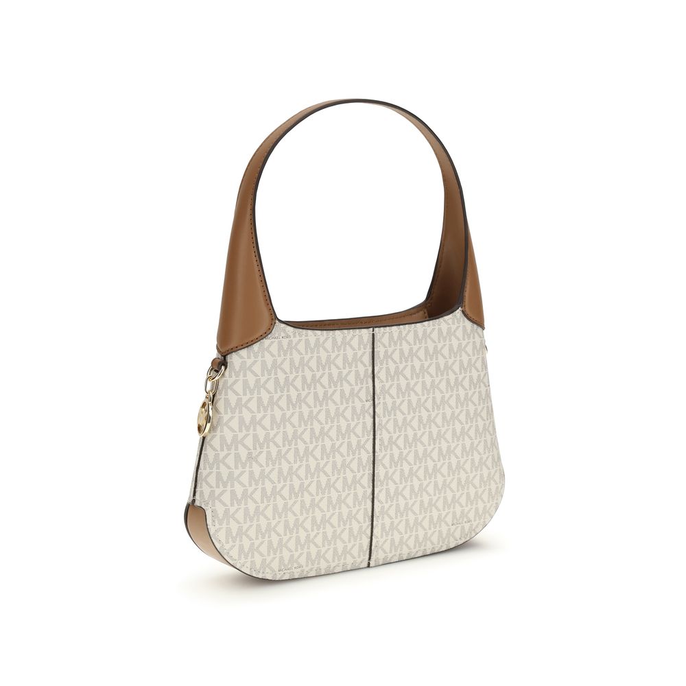Michael Kors Beige Cotton Shoulder Bag-3