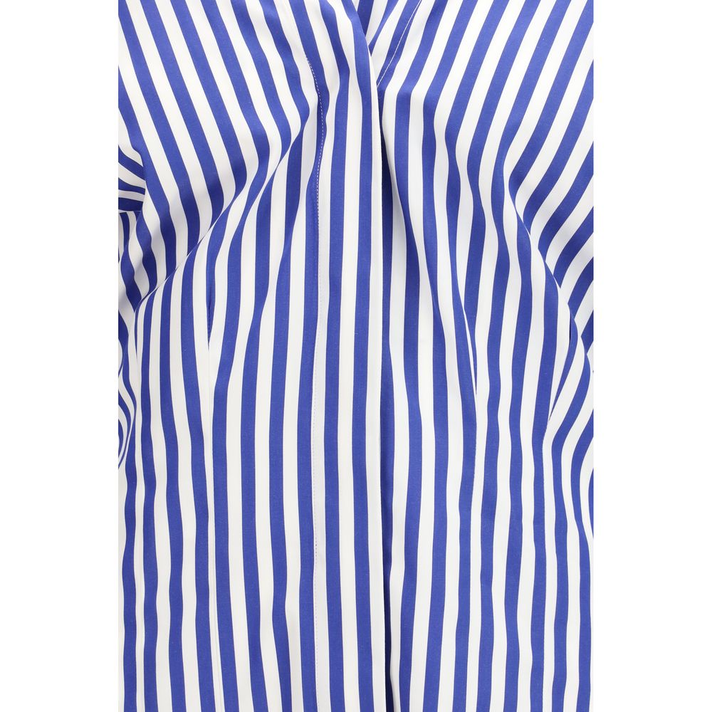 Givenchy Blaues Baumwollhemd mit Muster-3