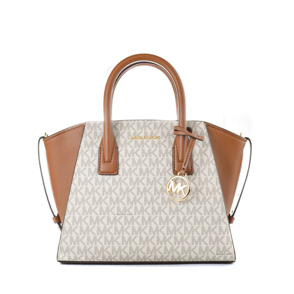 Michael Kors Beige Canvas Handbag-1