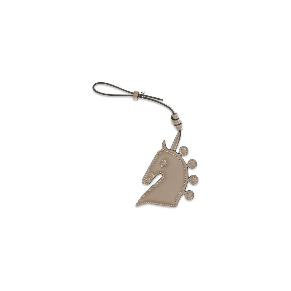 Max Mara brown calfskin key ring Bos Taurus-2