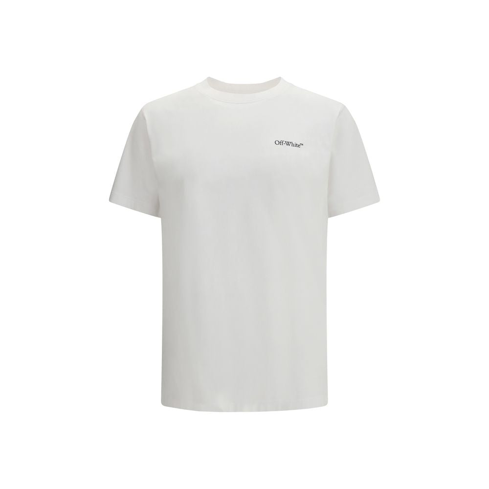 Off-White White Cotton T-Shirt-1