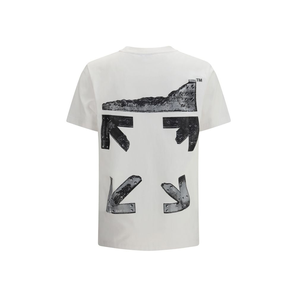 Off-White White Cotton T-Shirt-2