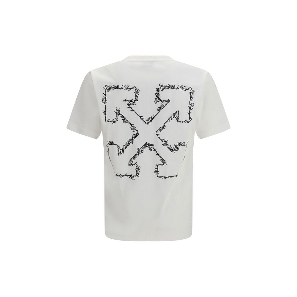 Off-White White Cotton T-Shirt-2