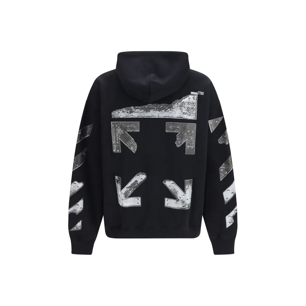 Off-White Black Cotton Sweatshirt-2