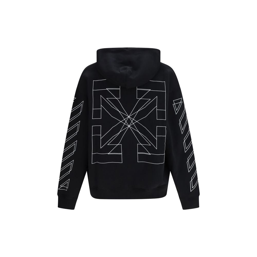 Off-White Black Cotton Sweatshirt-2