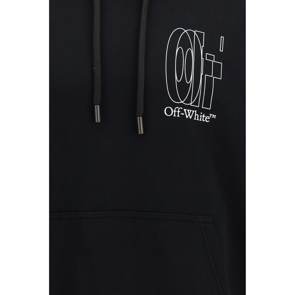Off-White Black Cotton Sweatshirt-3