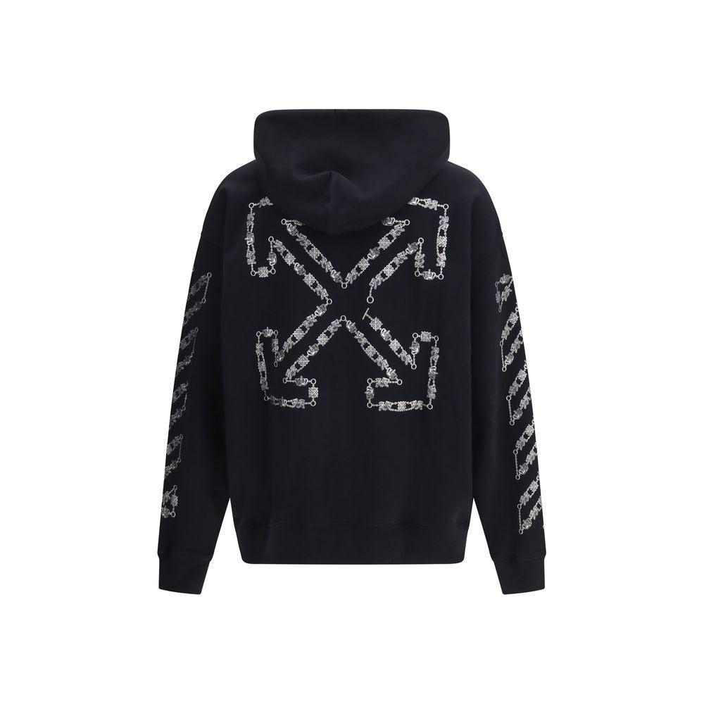 Off-White Black Cotton Sweatshirt-2