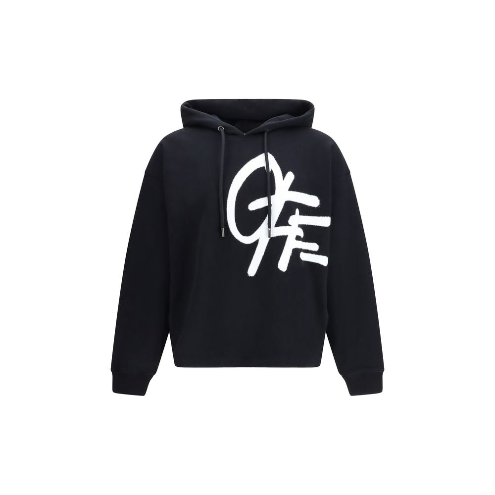 Off-White Black Cotton Sweatshirt-1