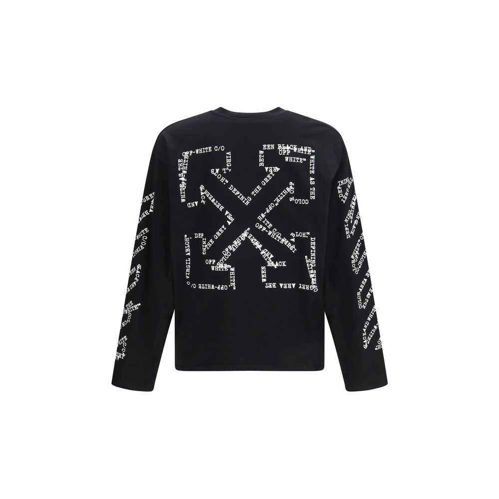 Off-White Schwarzer Baumwoll-Sportswear-Artikel-2
