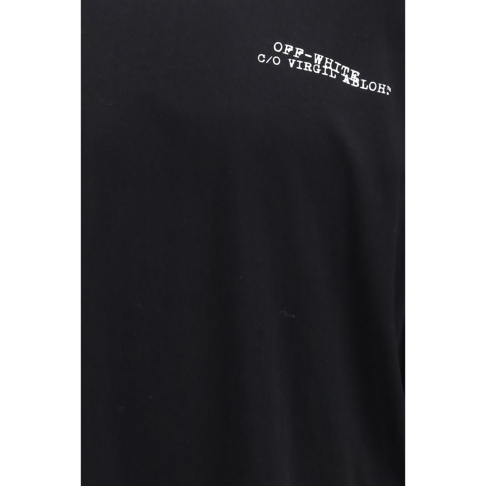 Off-White Schwarzer Baumwoll-Sportswear-Artikel-3
