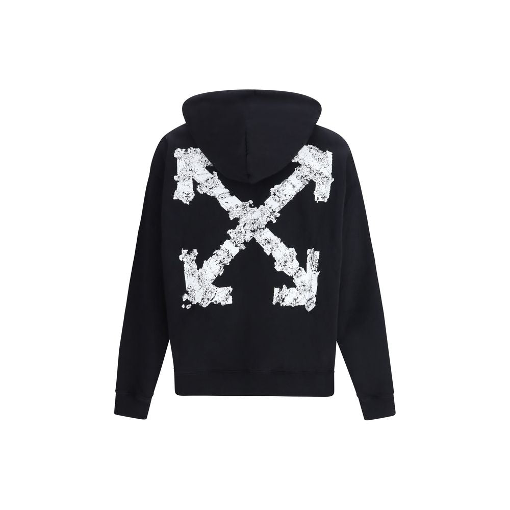 Off-White Black Cotton Sweatshirt-2