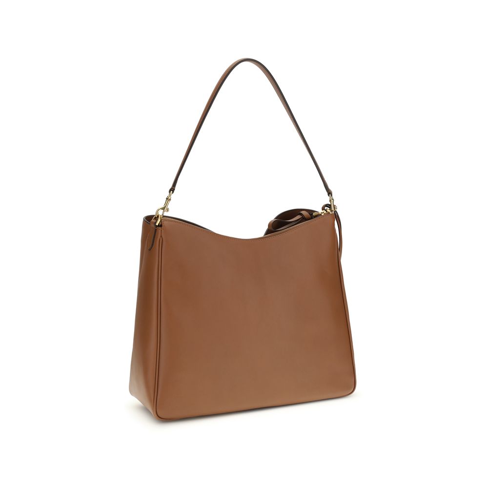 Balenciaga Beige Kalbsleder Bos Taurus Schultertasche-3