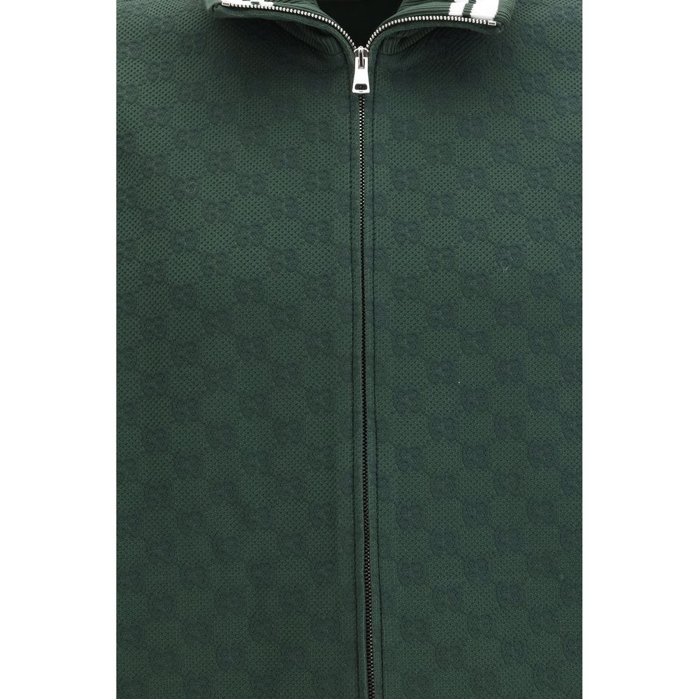 Gucci Zweifarbige Polyamid-Shell-Jacke-3