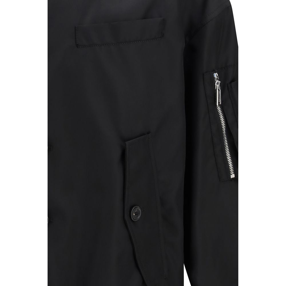Dsquared² Schwarzer Bomber aus Polyamid-3