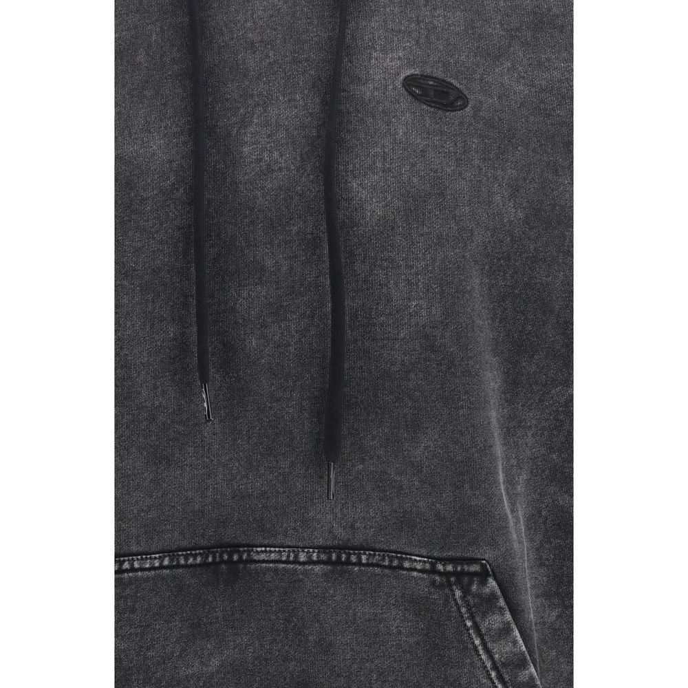 Diesel Black Cotton Sweatshirt-3