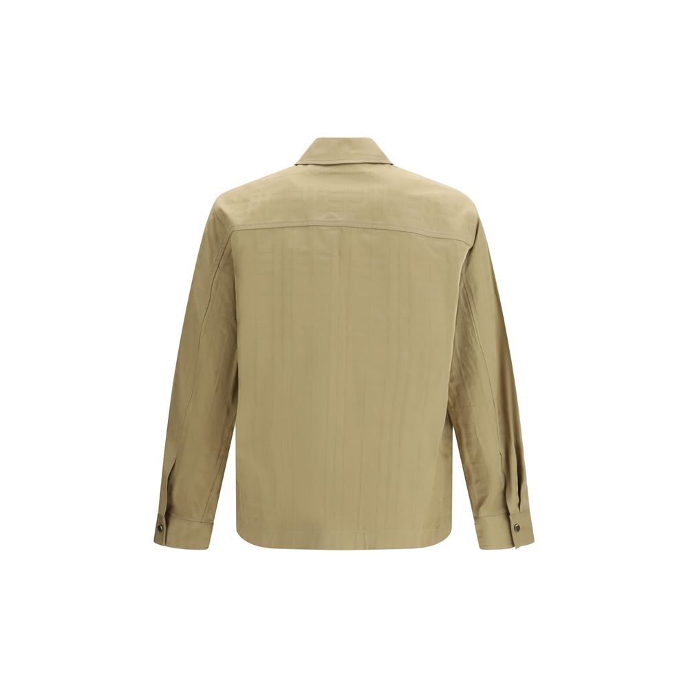 Burberry Beige Cotton Coat-2