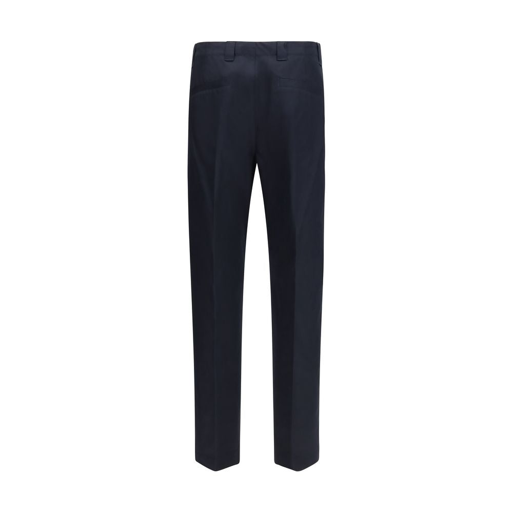 Gucci Blaue Baumwoll-Freizeithose-2