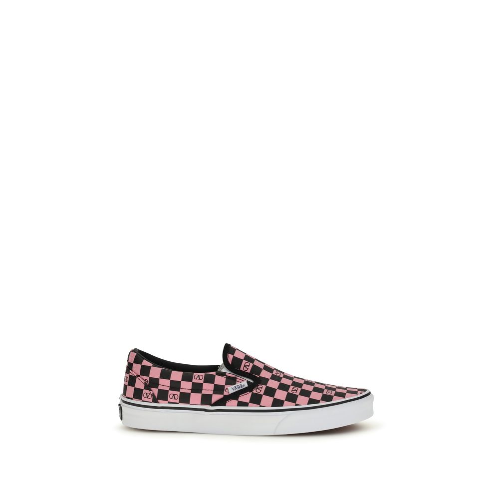 Valentino Garavani Multicolored Cotton Low-Top Sneakers-1
