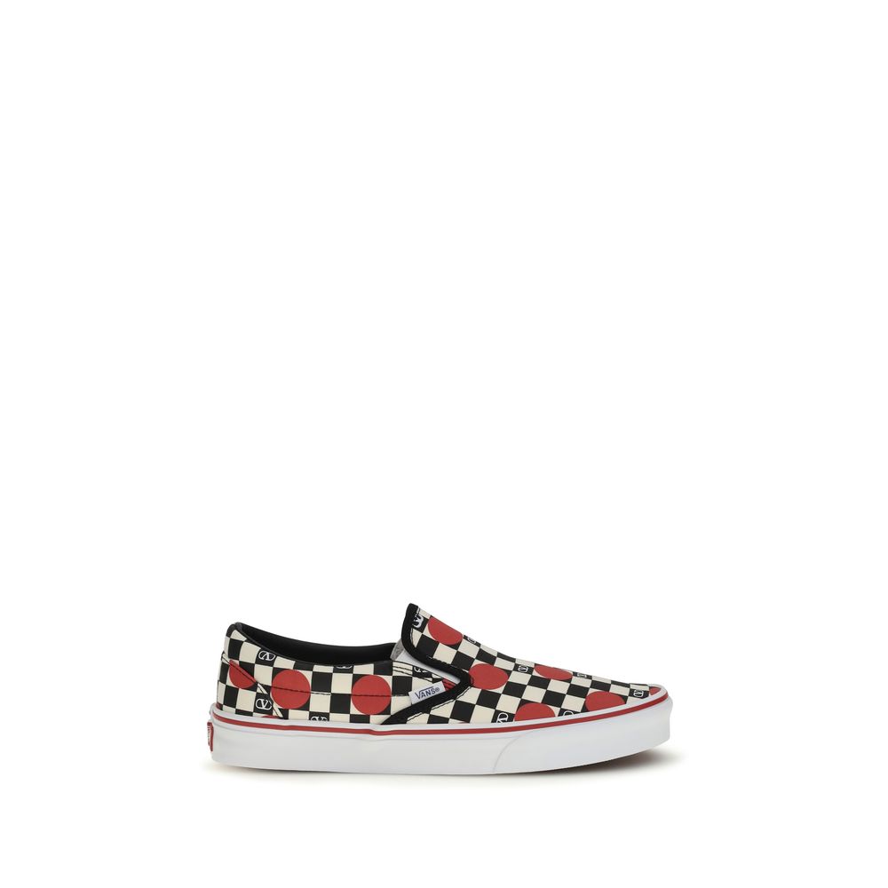 Valentino Garavani Multicolored Cotton Low-Top Sneakers-1