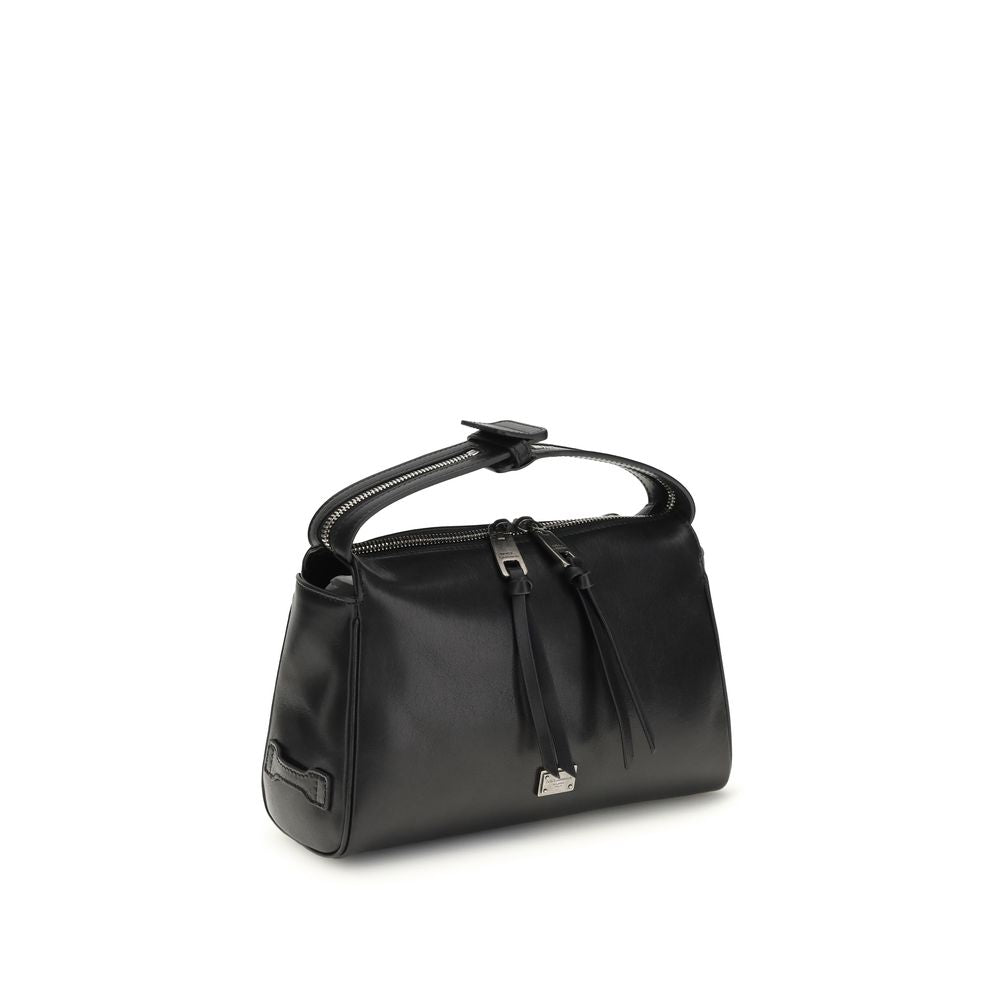Dolce & Gabbana Black Calfskin Bos Taurus Handbag-2