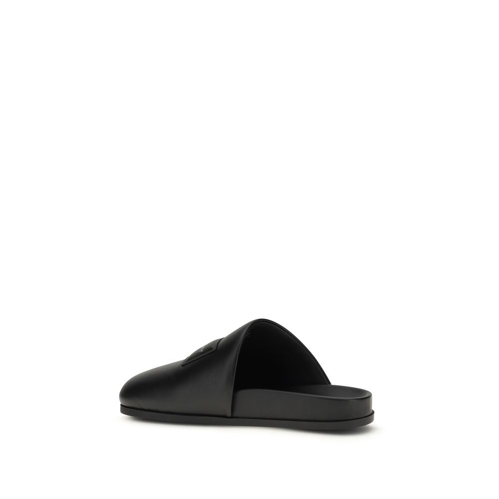 Givenchy Black Bos Taurus Mules in Calfskin-3