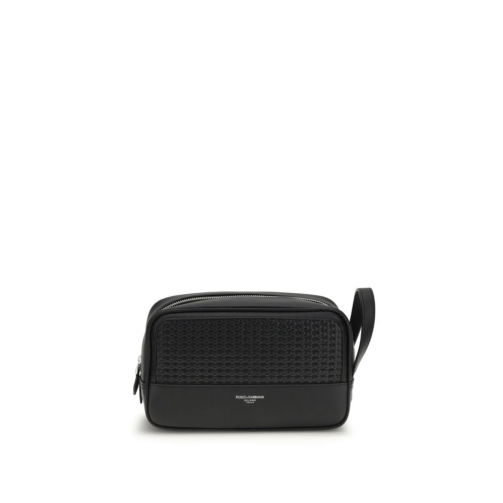Dolce & Gabbana Black Calfskin Bos Taurus Accessory-1