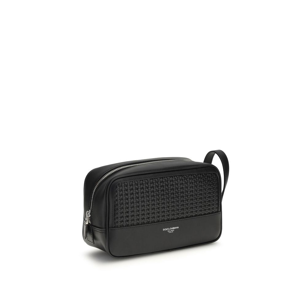 Dolce & Gabbana Black Calfskin Bos Taurus Accessory-2