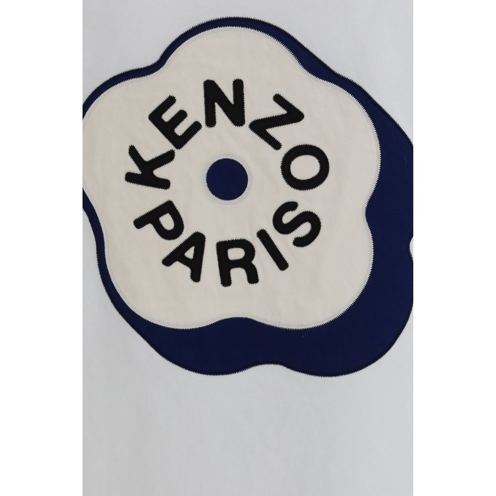 Kenzo White Cotton T-Shirt-3