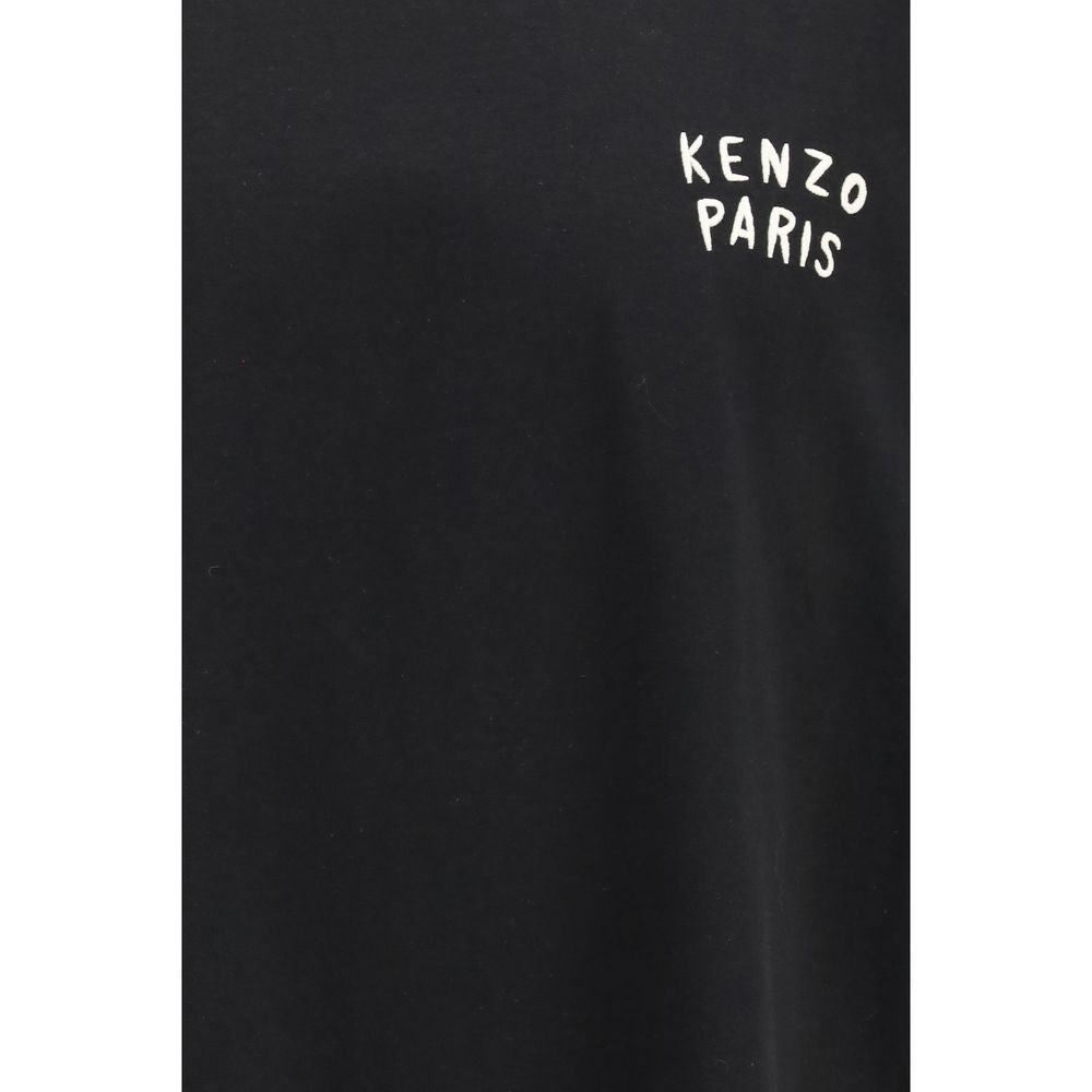 Kenzo Schwarzes Baumwoll-T-Shirt-3