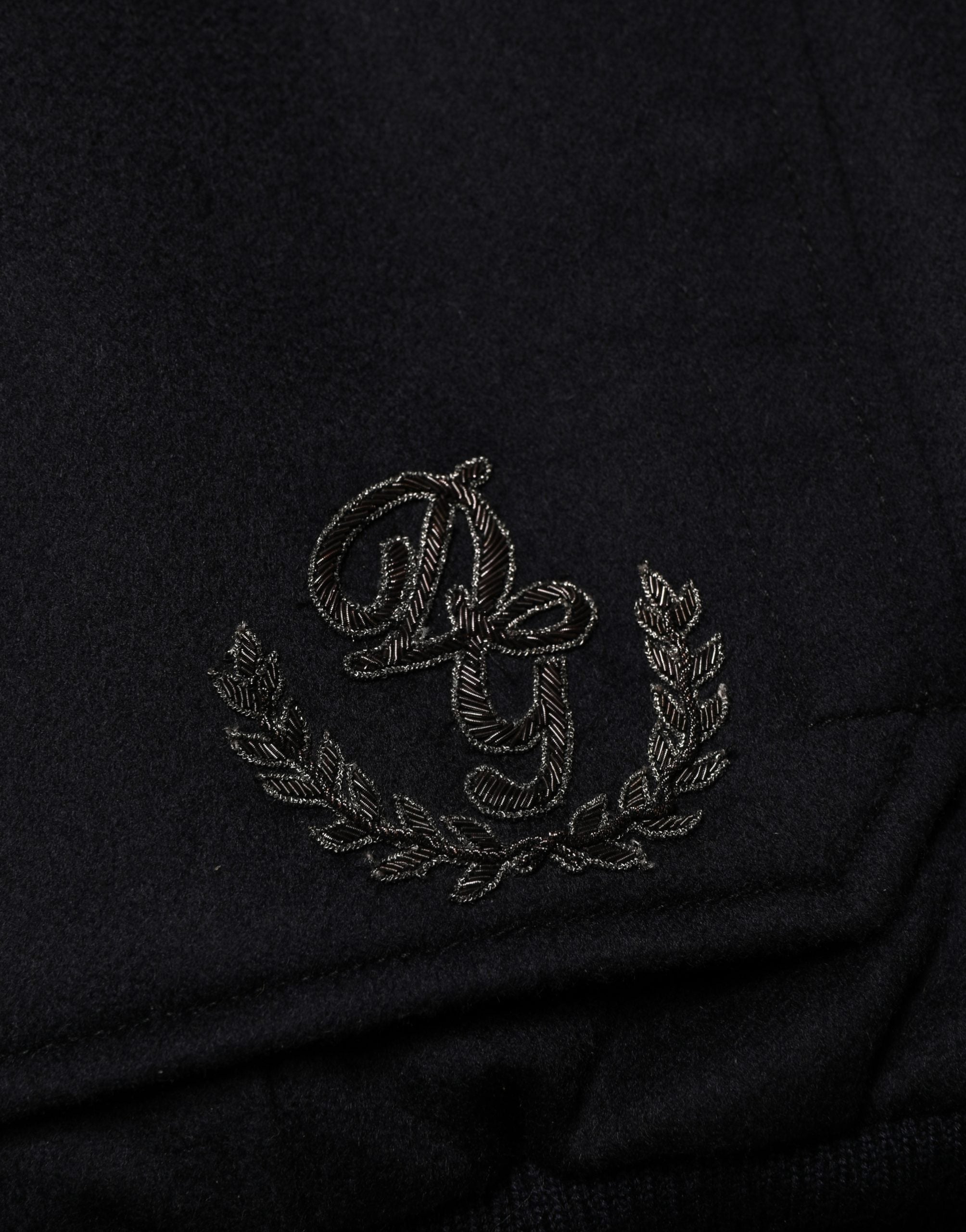 Dolce & Gabbana Black Cashmere Cardigan with Buttons-8