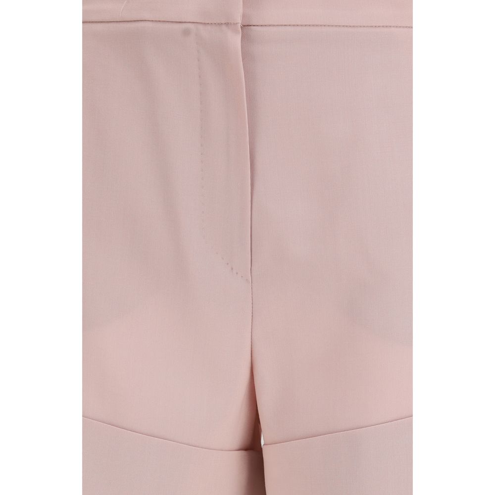Max Mara Mehrfarbige Fleece-Woll-Bermudashorts-3