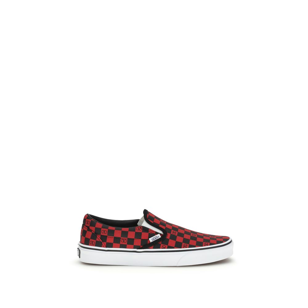 Valentino Garavani Multicolored Cotton Low-Top Sneakers-1