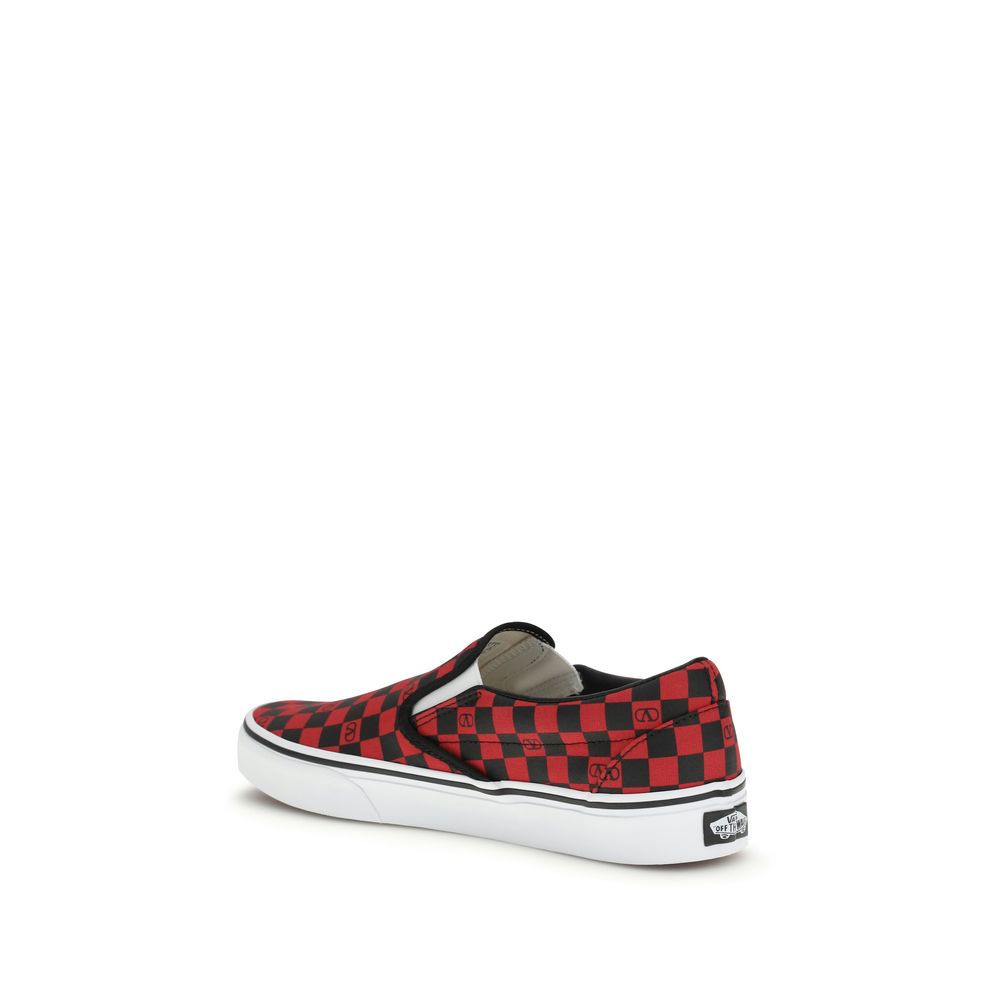 Valentino Garavani Multicolored Cotton Low-Top Sneakers-3