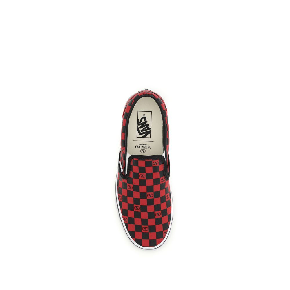Valentino Garavani Multicolored Cotton Low-Top Sneakers-4