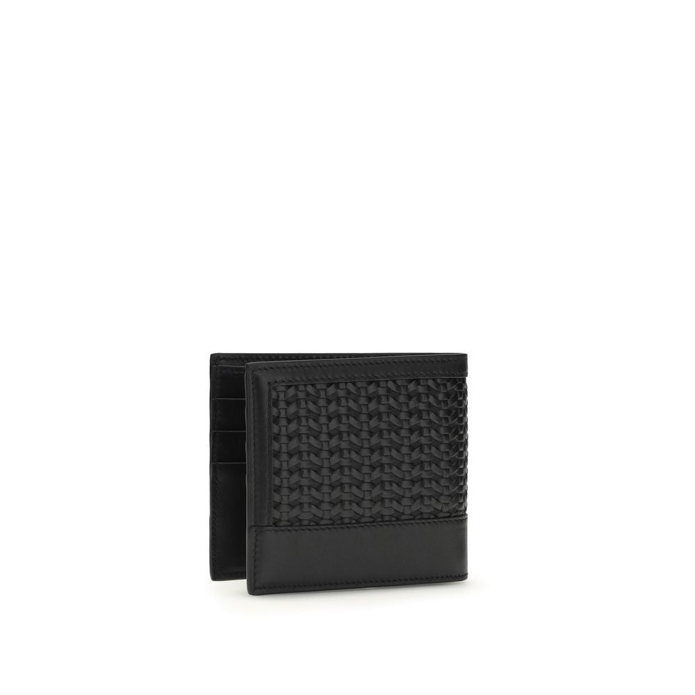 Dolce & Gabbana Black Calfskin Bos Taurus Wallet-2