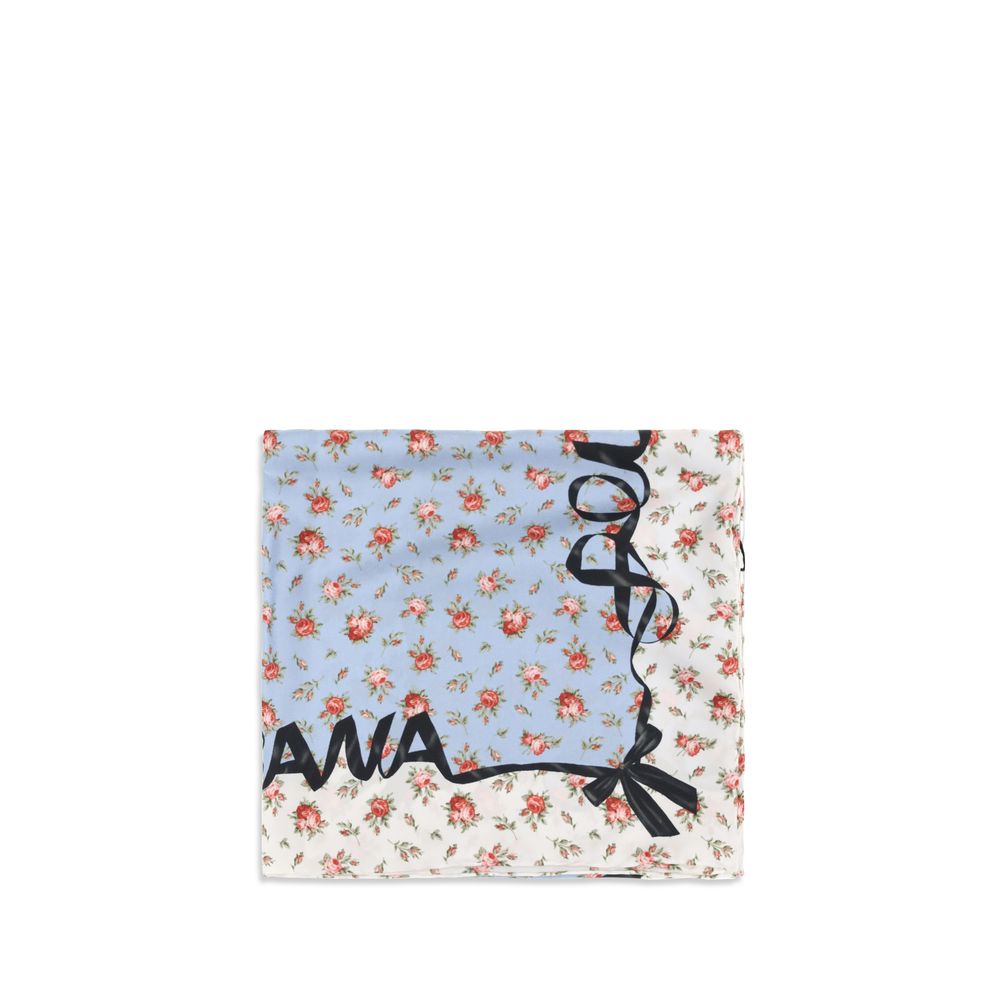 Dolce & Gabbana Mehrfarbiger Seidenschal