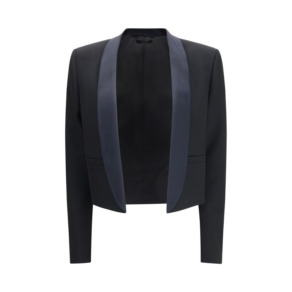 Tom Ford Schwarze Wolljacken und Mäntel-1