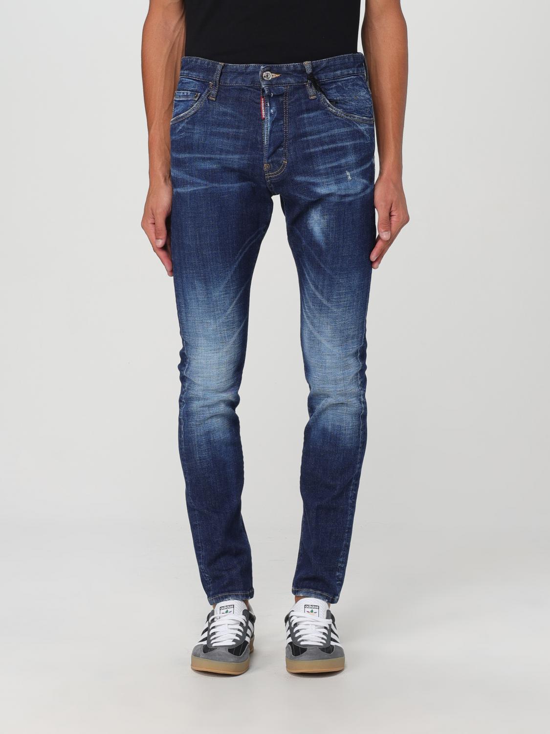 Dsquared² Blaue Skinny Jeans aus Denim