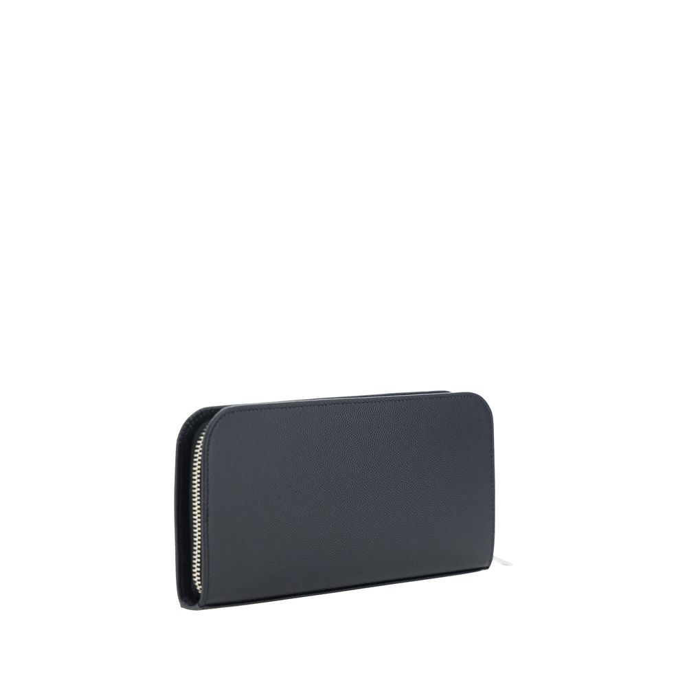 Saint Laurent Black Calfskin Bos Taurus Wallet-2