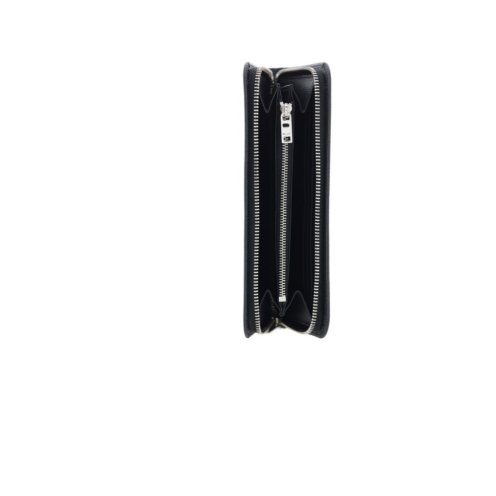 Saint Laurent Black Calfskin Bos Taurus Wallet-3