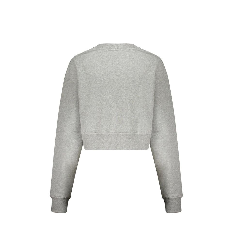 Balmain Graues Baumwoll-Sweatshirt-2