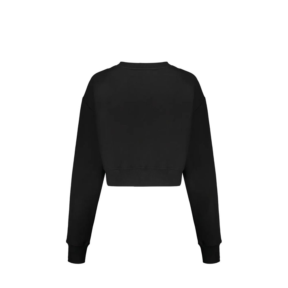 Balmain Schwarzer Baumwoll-Sweatshirt-2