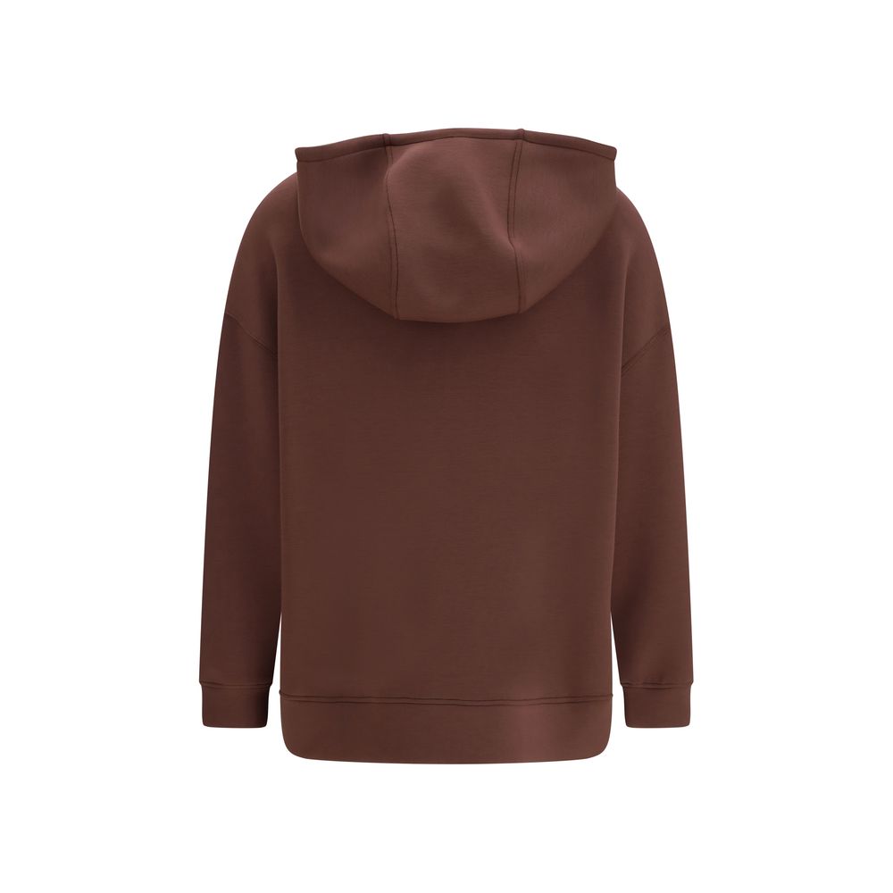 Max Mara brown modal sweatshirt-2