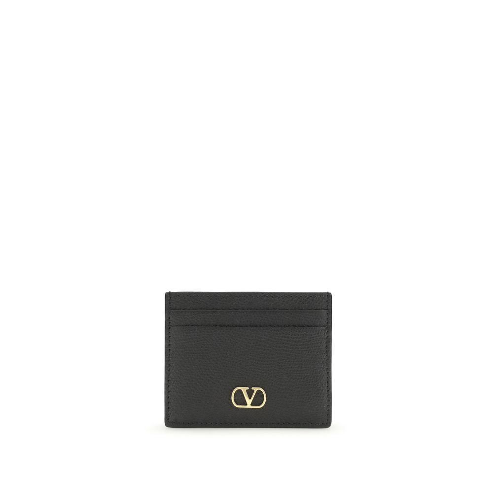 Valentino Garavani Black Calfskin Bos Taurus Wallet-1