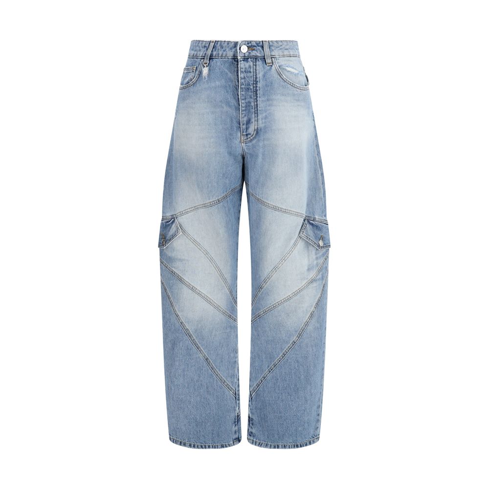 Amiri Blue Cotton Denim Jeans